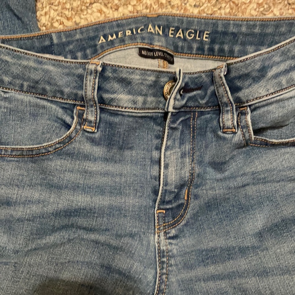 Wonderful jeans, just grew out of them.